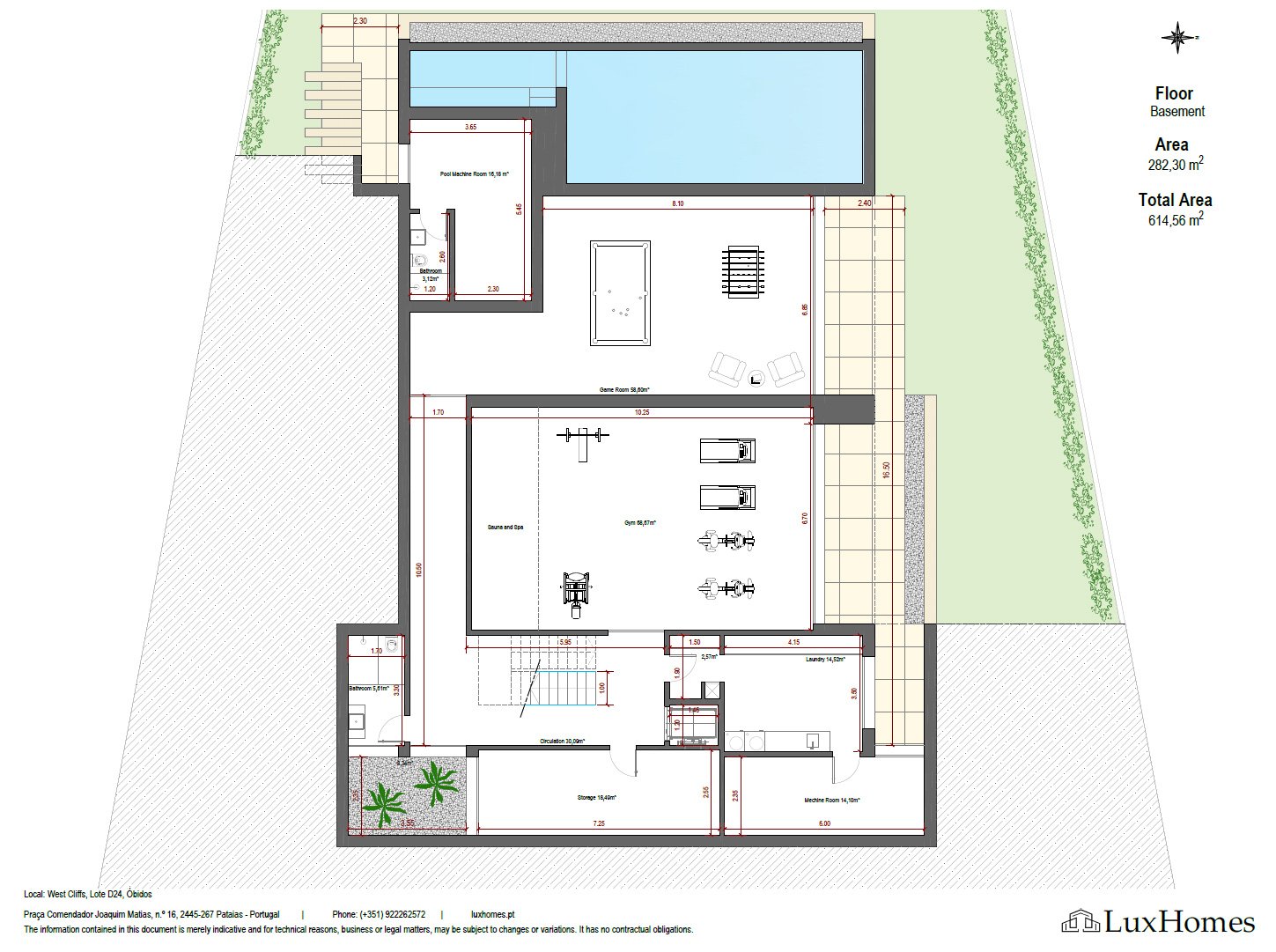 Basement floor plan